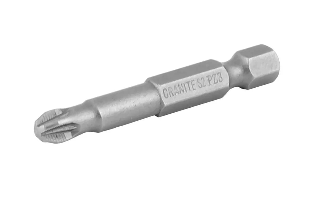 Насадка викруткова GRANITE PZ3 50 мм ¼" S2 набір 10 шт 10-93-501