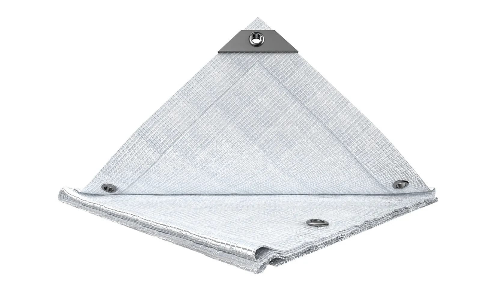 Тент універсальний армований MASTERTOOL TARPAULIN 5 × 8 м 130 г/м² Leno Crystal 89-2508 - зображення 1