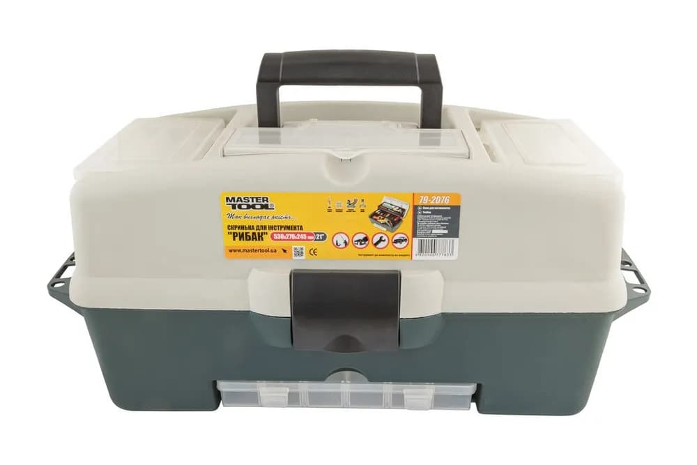 Скриня органайзер MASTERTOOL РИБАК 21" 530х270х245 мм 79-2076