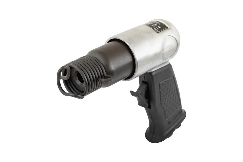 Зубило пневматичне WERTVOLL 4500 уд/хв 145 л/хв 6.3 bar 4 Дж набір насадок 150 мм з циліндричним хвостовиком PN-2051 - зображення 1