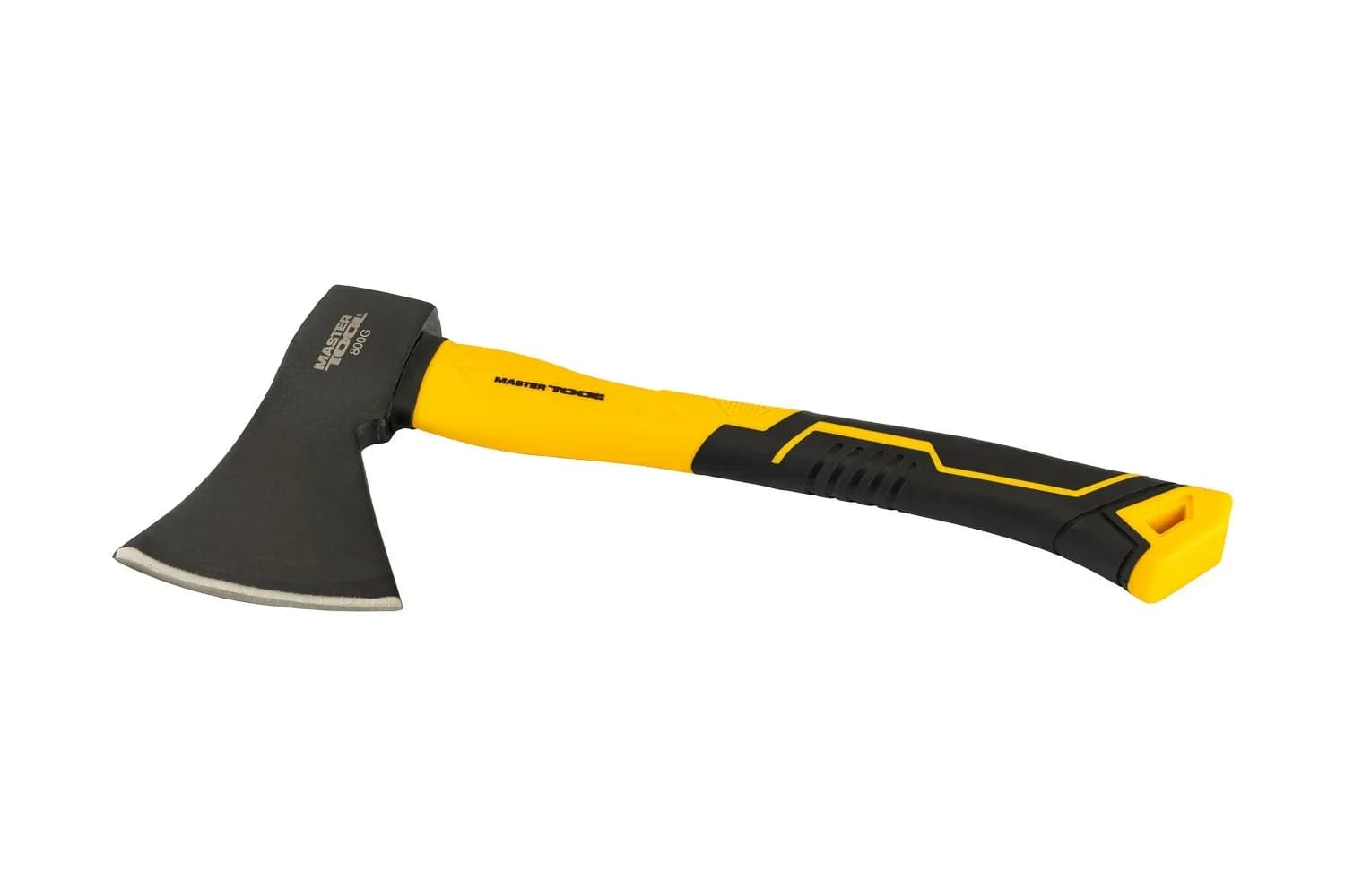 Сокира MASTERTOOL 800 г HRC 50 рукоятка фібергласова 370 мм 05-0905 - зображення 1