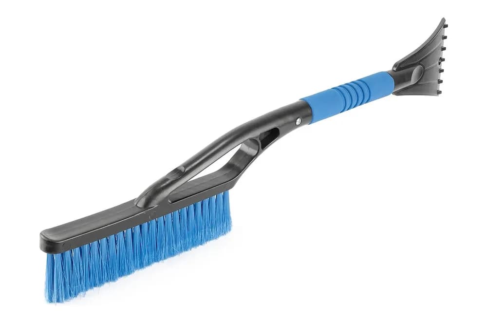 Щітка для снігу автомобільна MASTERTOOL 560 мм зі скребком 105 мм 84-0021 - зображення 1
