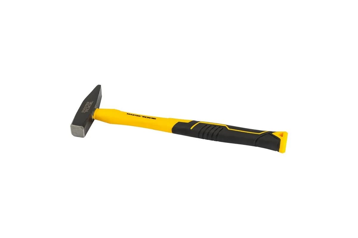Молоток слюсарний MASTERTOOL 300 г HRC 50 рукоятка фібергласова 290 мм 02-0903 - зображення 1