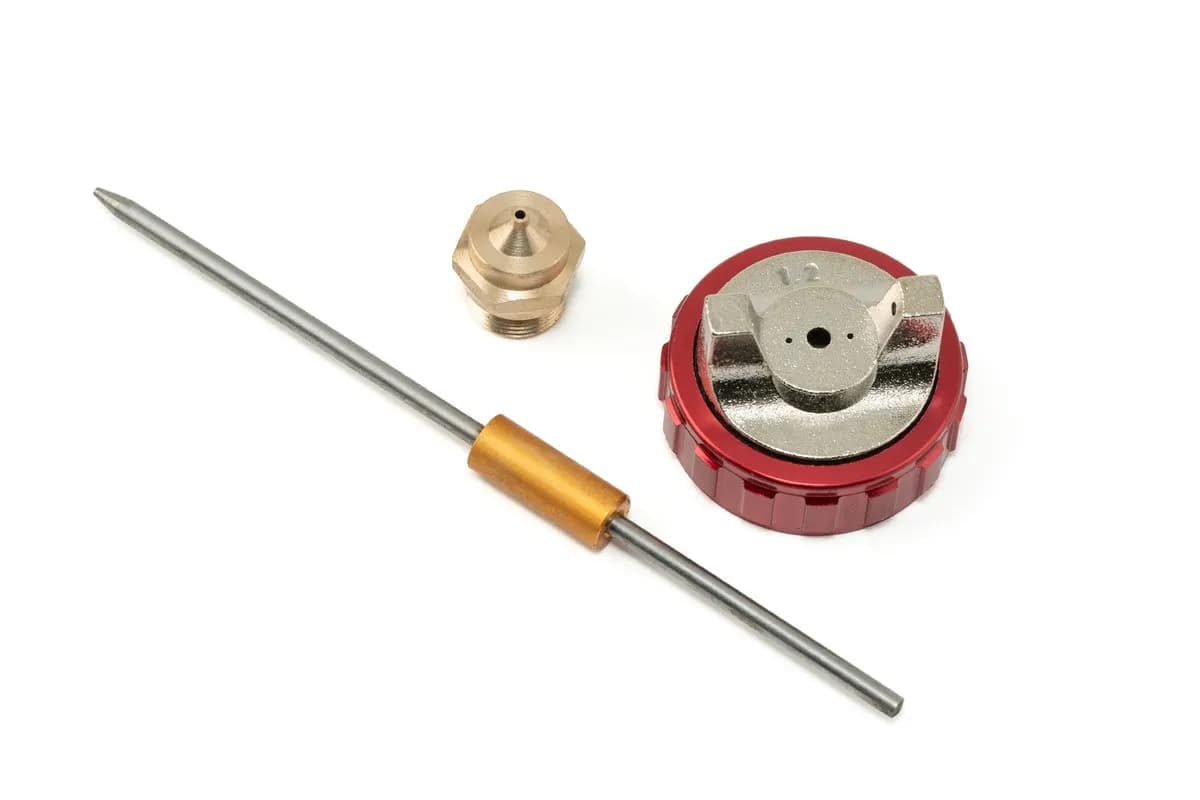Форсунка змінна для пневмопістолета для фарбування HP MASTERTOOL Ø 1.2 мм - дюза повітряна головка голка 81-8715/81-8716/81-8717/81-8718/81-8719 81-8626 - зображення 1