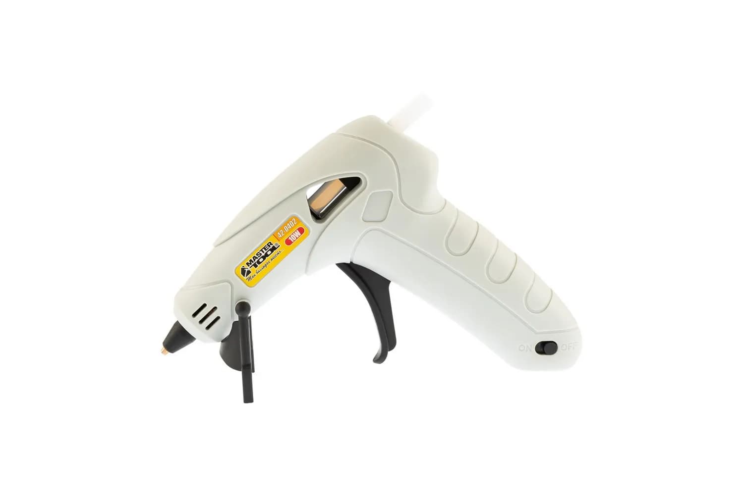 Пістолет клейовий акумуляторний MASTERTOOL Ø 7.2 мм DC 3.7V 2200 mAh "Крапля-Стоп" 42-0402