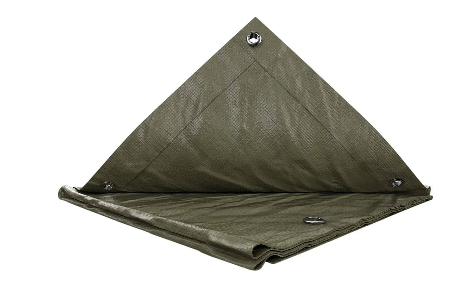 Тент універсальний MASTERTOOL TARPAULIN 5 × 6 м 90 г/м² Olive Green 89-8506 - зображення 1
