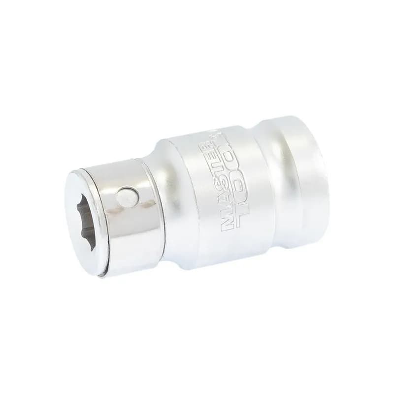 Перехідник MASTERTOOL ½" квадрат - ½" шестигранник 38 мм CrV 78-0088