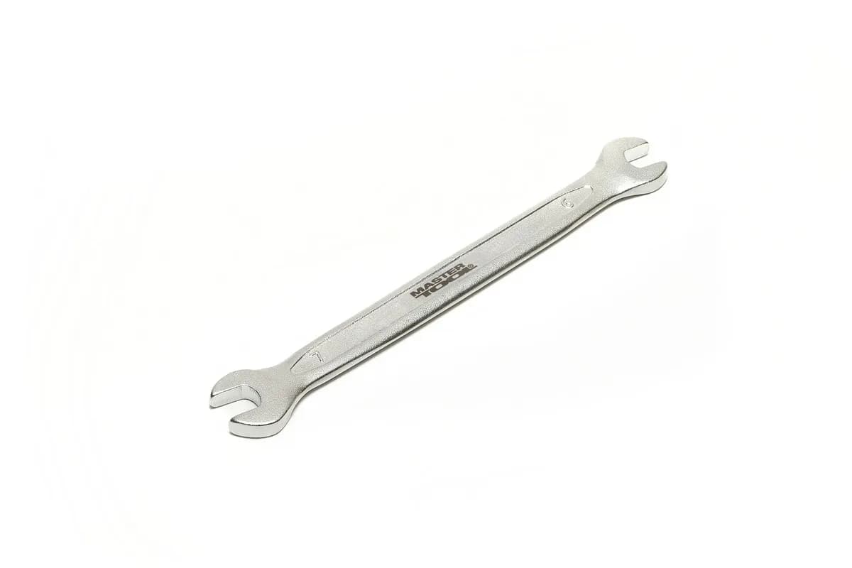 Ключ ріжковий MASTERTOOL 6×7 мм 31CrV3 COLD FORGED DIN3110 70-1067 - зображення 1