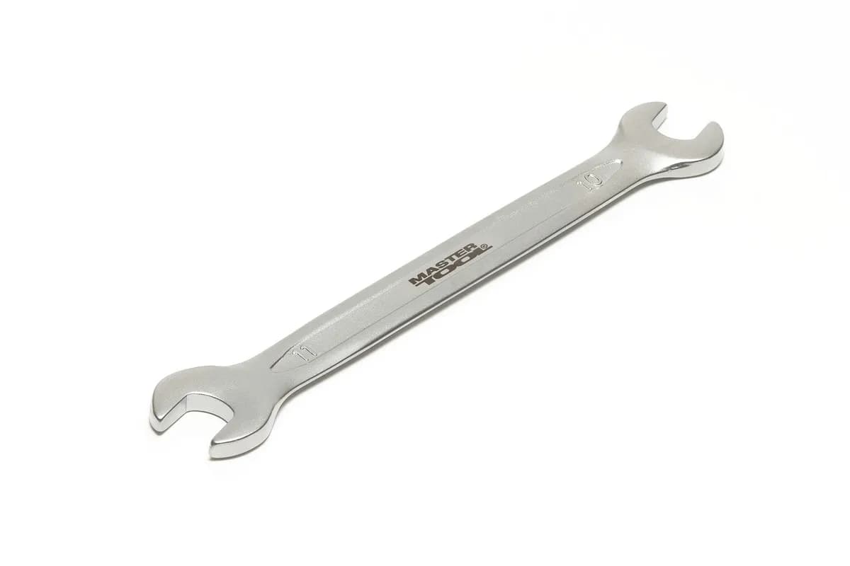 Ключ ріжковий MASTERTOOL 10×11 мм 31CrV3 COLD FORGED DIN3110 70-1011