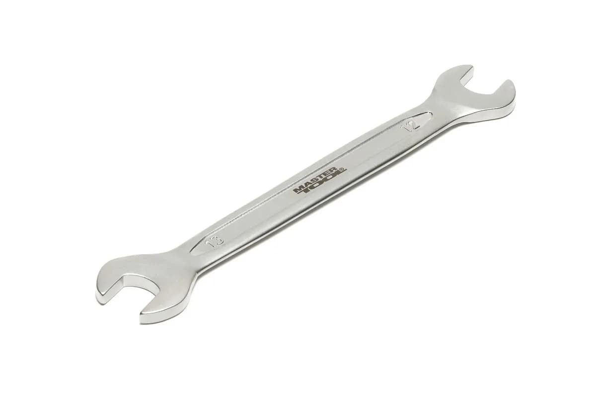 Ключ ріжковий MASTERTOOL 12×13 мм 31CrV3 COLD FORGED DIN3110 70-1213