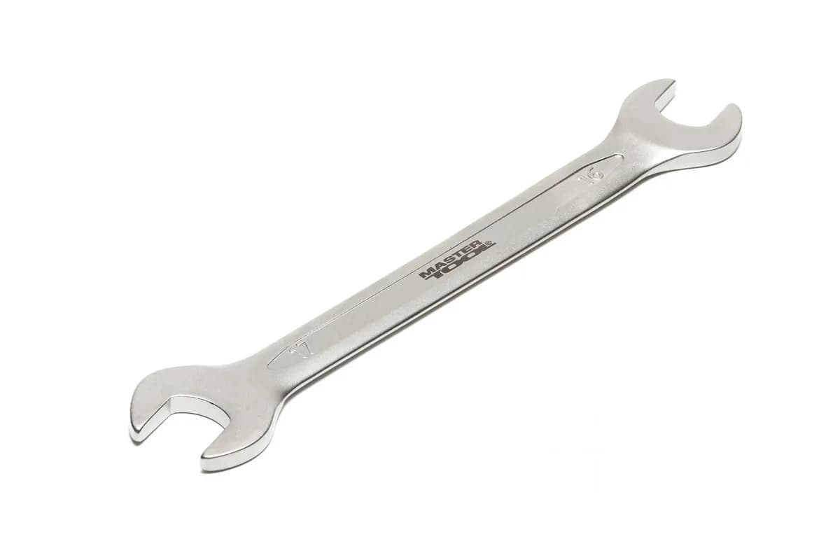 Ключ ріжковий MASTERTOOL 16×17 мм 31CrV3 COLD FORGED DIN3110 70-1617