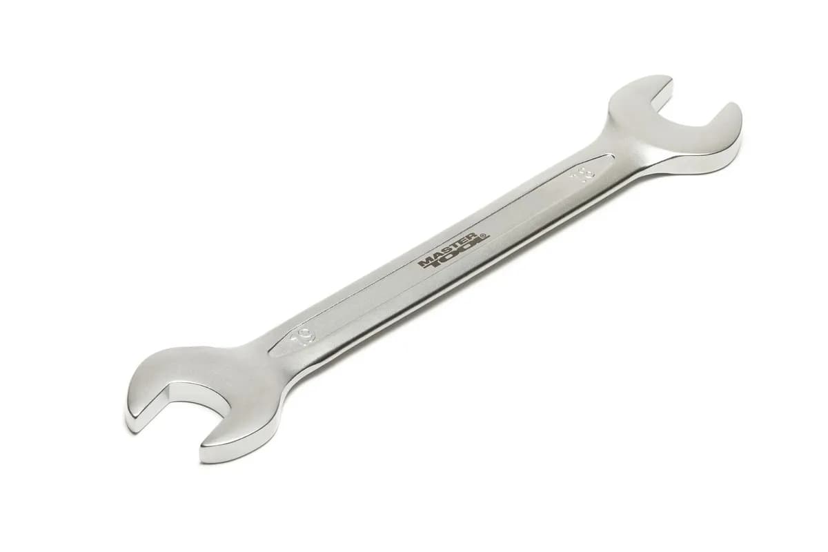 Ключ ріжковий MASTERTOOL 18×19 мм 31CrV3 COLD FORGED DIN3110 70-1819 - зображення 1