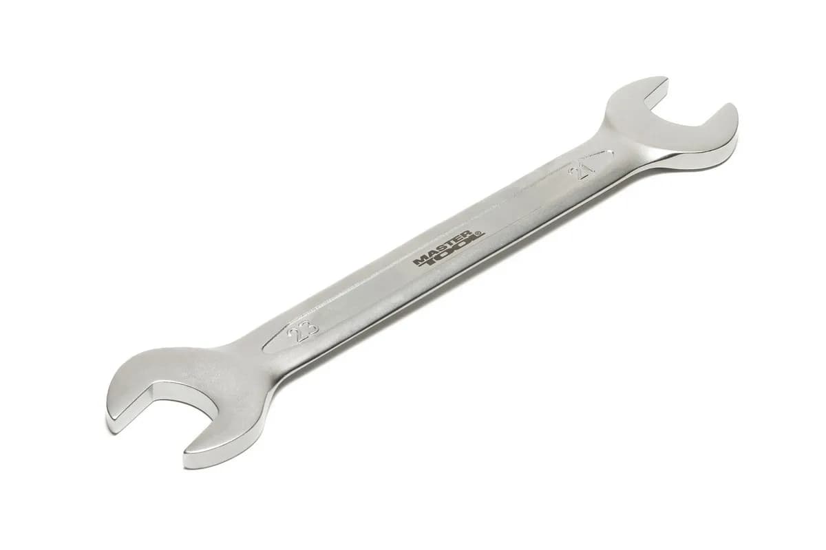 Ключ ріжковий MASTERTOOL 21×23 мм 31CrV3 COLD FORGED DIN3110 70-2123 - зображення 1