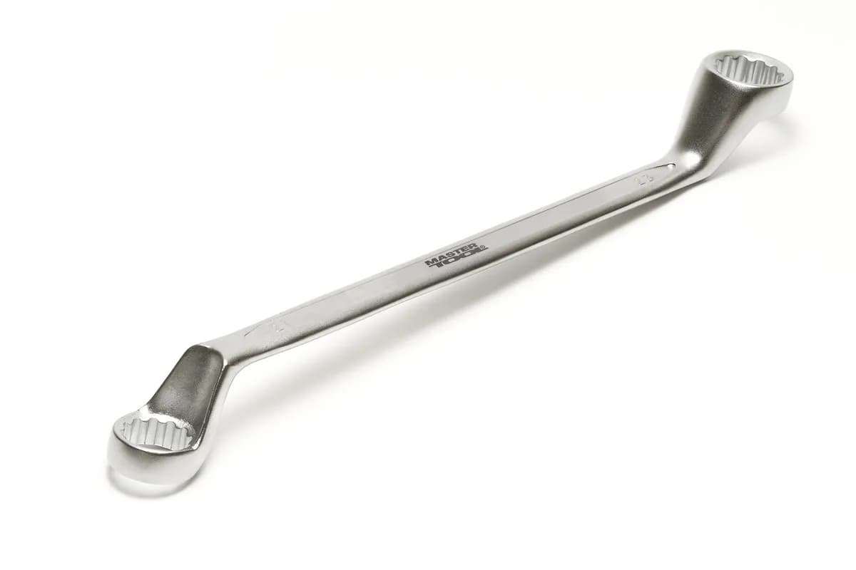 Ключ накидний MASTERTOOL 21×23 мм 31CrV3 COLD FORGED DIN897 72-2123 - зображення 1