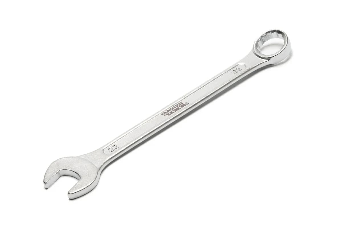 Ключ комбінований MASTERTOOL 22 мм STANDARD 71-9022 - зображення 1