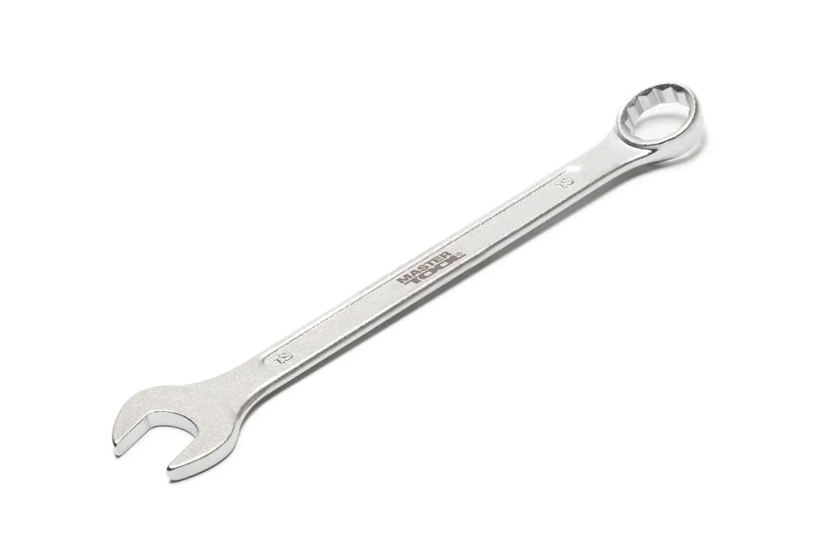 Ключ комбінований MASTERTOOL 19 мм STANDARD 71-9019 - зображення 1