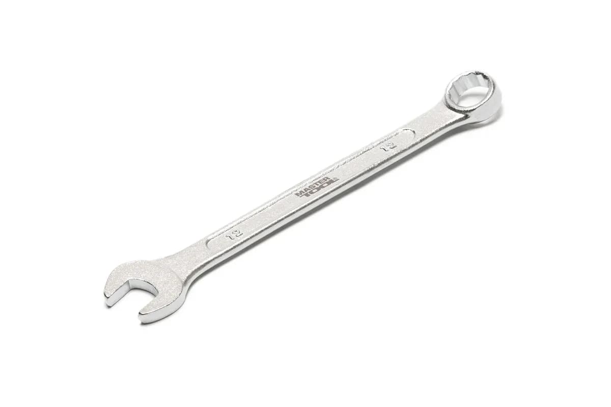 Ключ комбінований MASTERTOOL 12 мм STANDARD 71-9012 - зображення 1