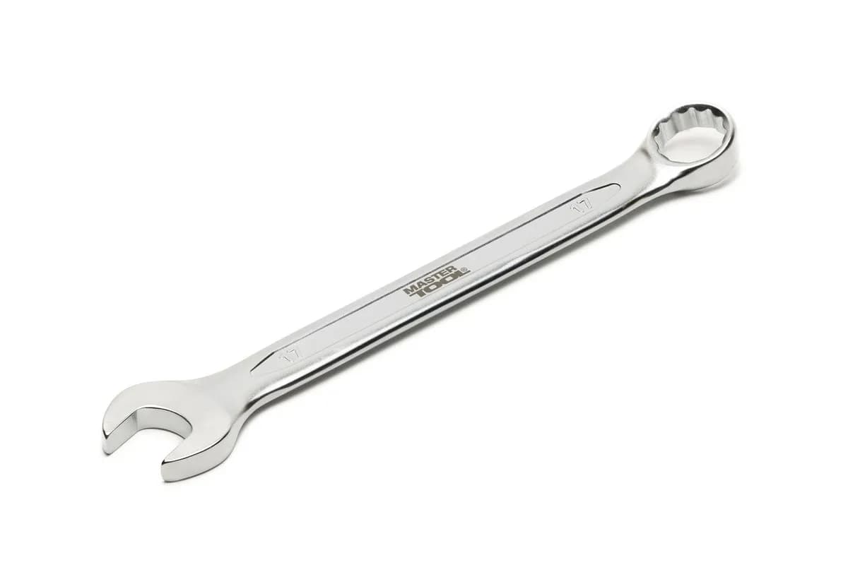 Ключ комбінований MASTERTOOL COLD FORGED 17 мм 31CrV3 DIN 3113 72-1017 - зображення 1
