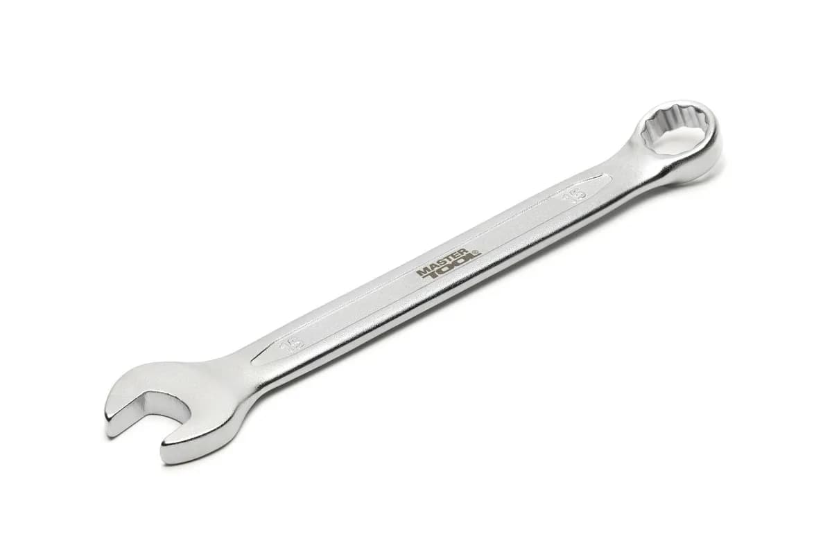 Ключ комбінований MASTERTOOL COLD FORGED 15 мм 31CrV3 DIN 3113 72-1015
