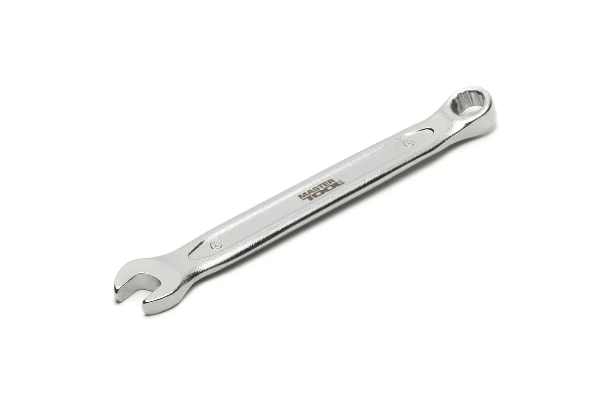 Ключ комбінований MASTERTOOL COLD FORGED 6 мм 31CrV3 DIN 3113 72-1006 - зображення 1
