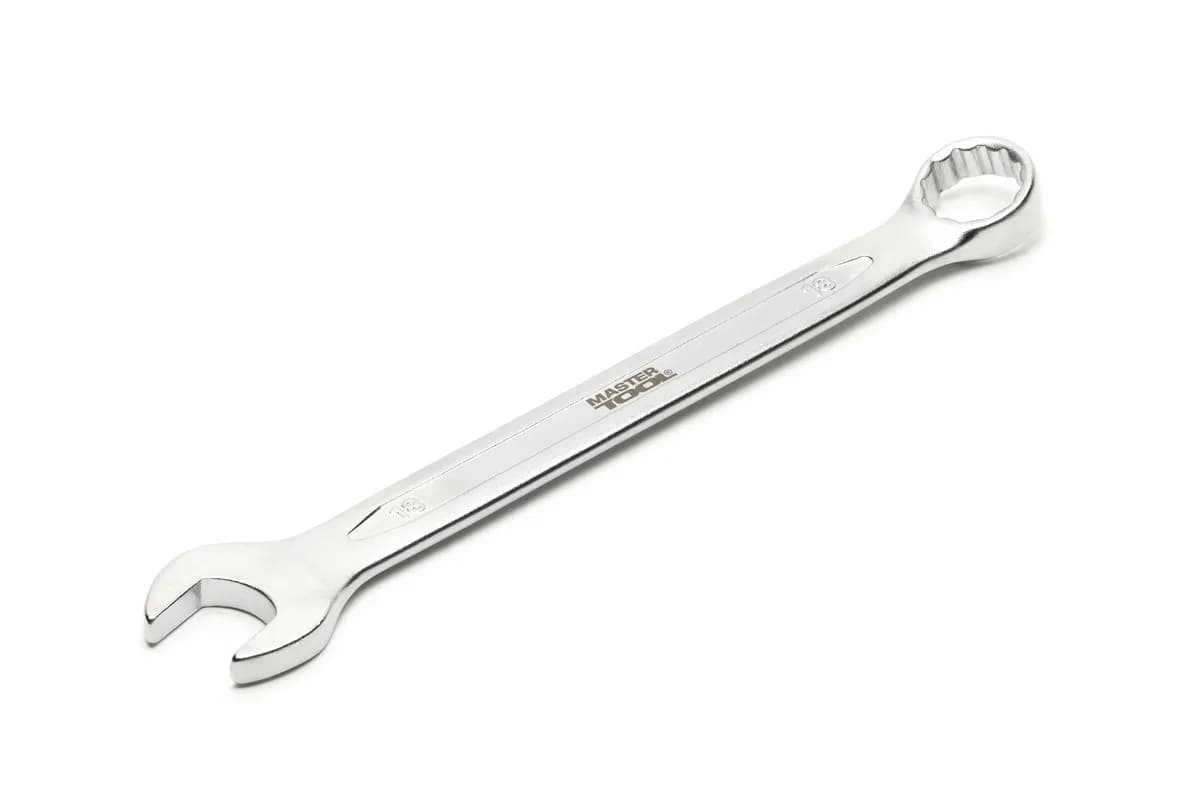 Ключ комбінований MASTERTOOL COLD FORGED 18 мм 31CrV3 DIN 3113 72-1018 - зображення 1