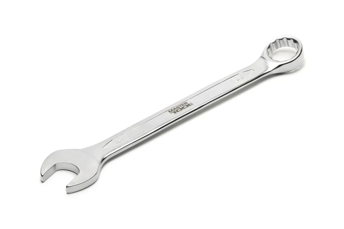 Ключ комбінований MASTERTOOL COLD FORGED 22 мм 31CrV3 DIN 3113 72-1022 - зображення 1