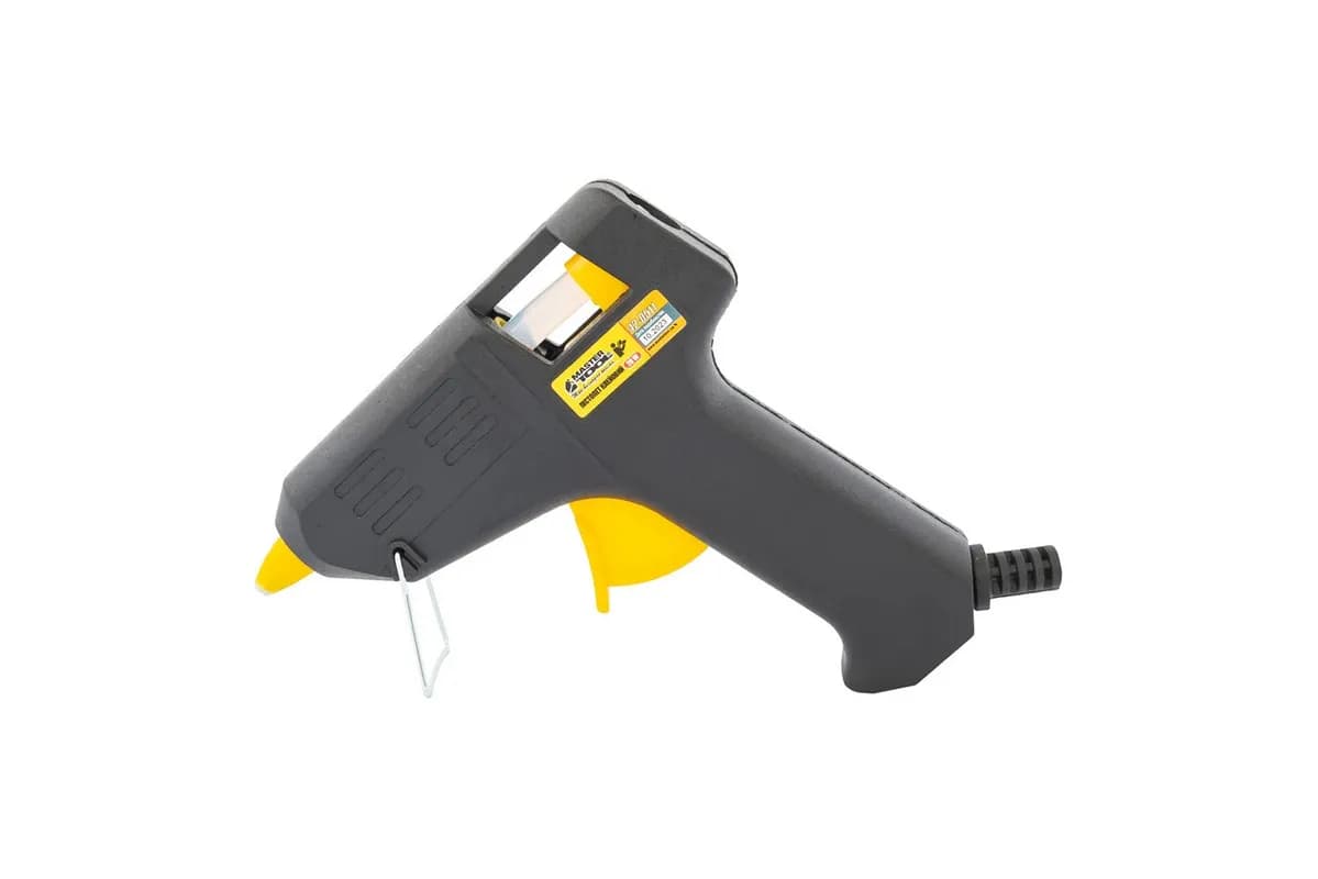 Пістолет клейовий MASTERTOOL Ø 7.2 мм 20 Вт/220 В/50 Гц 5-7 г/хв 42-0511 - зображення 1
